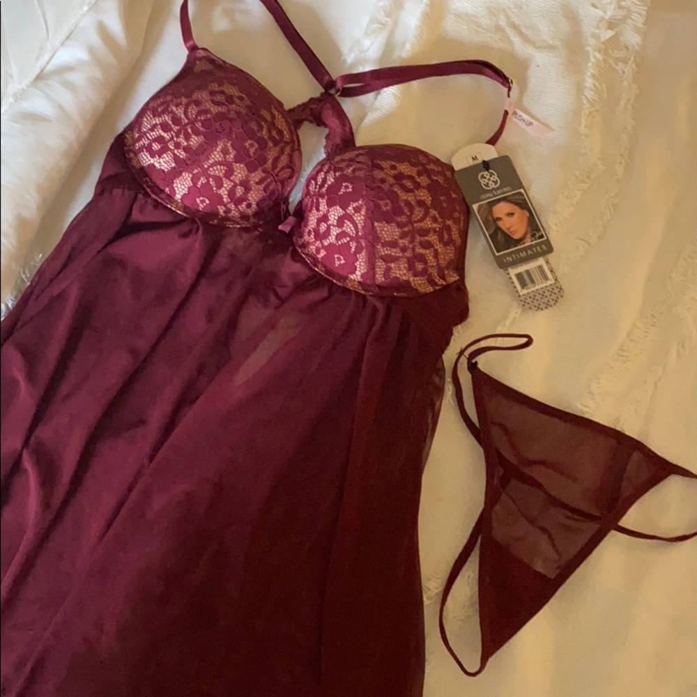 Push-up babydoll lingerie